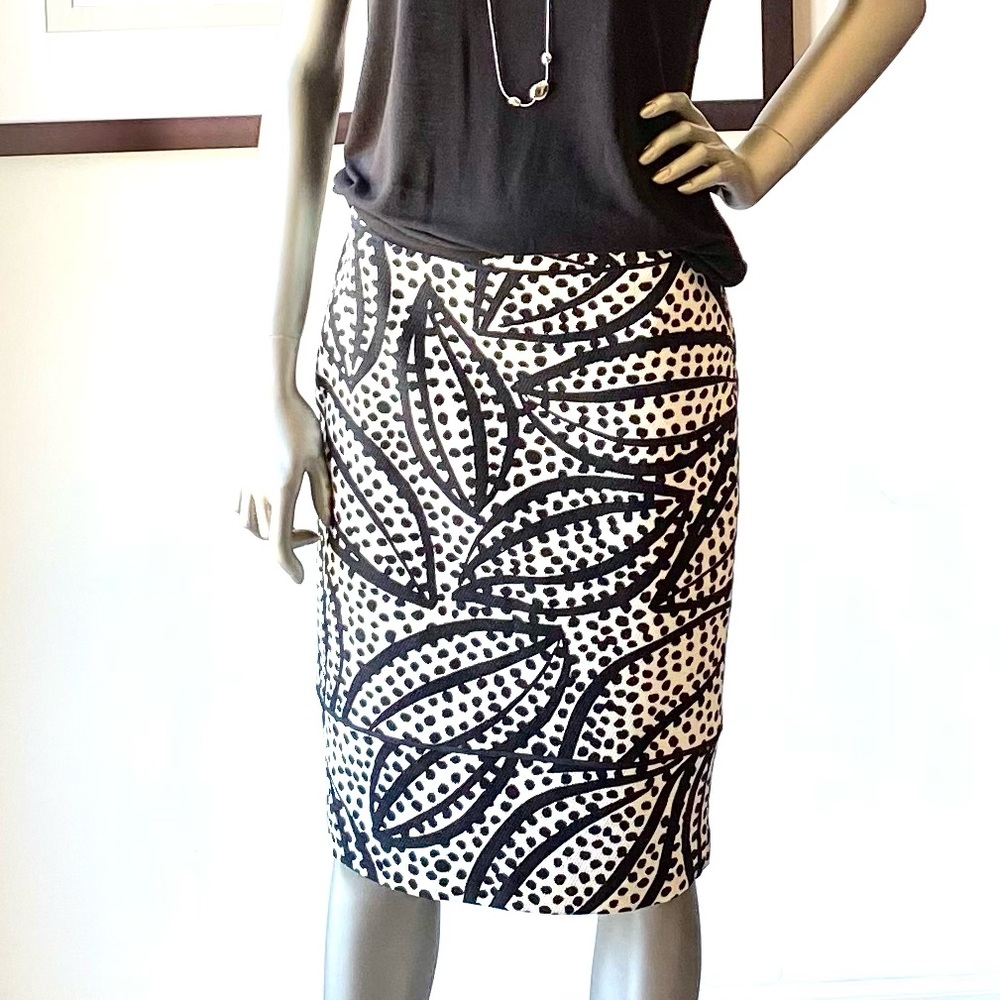 Pencil skirt Black/White